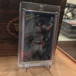 2024 Bowman Chrome Spencer Jones Prospect Power-Up Rookie Card #180/199 Yankees